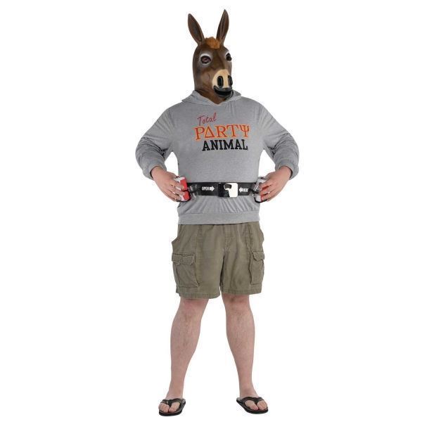Amscan Party Jacka$$ Party Animal Costume UK Size XXL RRP £17.99 CLEARANCE XL £4.99